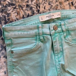 Abercrombie Teal Jeans